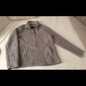 Abercrombie&Fitch 1/4 zip Sherpa